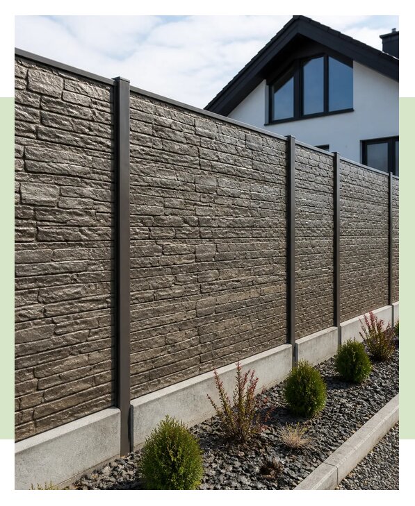 Забор из профнастила под камень в Реутове по цене от 5099 р. | ЗаборЭксеперт-Ртв
